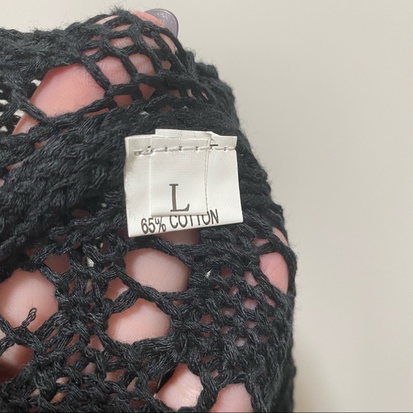 Crochet Net Hollow Out Beach Pants Sexy Swimsuit Cover Up Pants 🍄 - Picture 5 of 10